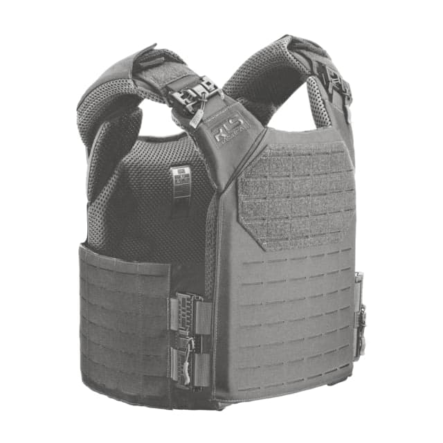 RTS Tactical HST Quick Release Plate Carrier Wolf Gray 11x14 2XL