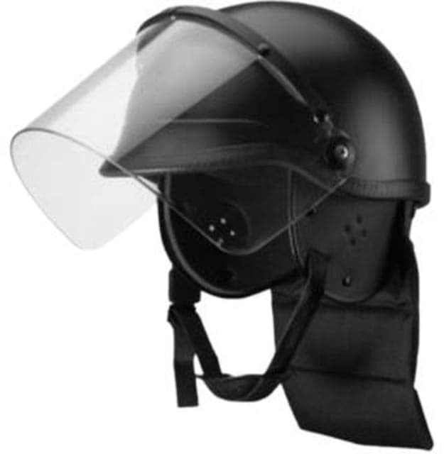 RTS Tactical Thunder Riot Protection Helmet Black XL