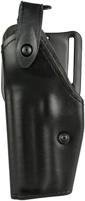 Safariland Level II Retention Mid-Ride Holster Heckler & Koch USP .45 ACP Left Hand STX Plain Black