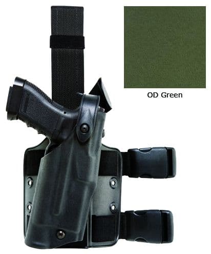 Safariland ALS/SLS Tactical Holster Springfield Armory 4in.Bbl. XD 9mm w/TLR-1 M3 Surefire X200 / X300 STX Tactical Black Right Hand