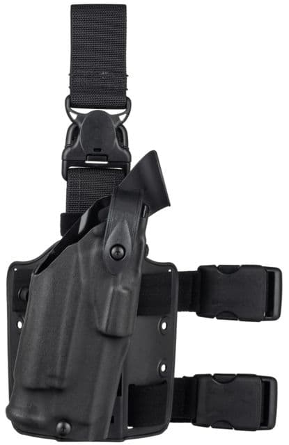 Safariland ALS Tactical w/ Quick Release Leg Harness Holster Right Hand STX Tactical Black