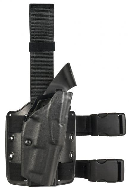 Safariland 6354 ALS Open Top Tactical Thigh Holster Glock 17 Gen 5 SureFire X300U Right STX Tactical Black 6354-8325-131-SP6