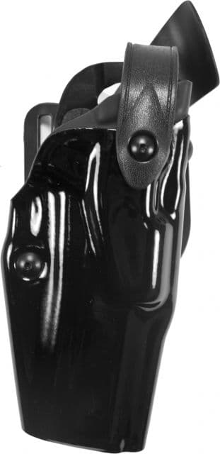 Safariland Level III Retention ALS/SLS Duty Mid-Ride Holster Springfield Armory 1911 Right Hand STX Hi Gloss Black