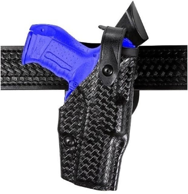 Safariland 6360 ALS/SLS Mid-Ride Level III Retention Duty Holster w/ Plain & Tactical Finish Smith & Wesson M&P 9/Smith & Wesson M&P 40 Right Hand STX
