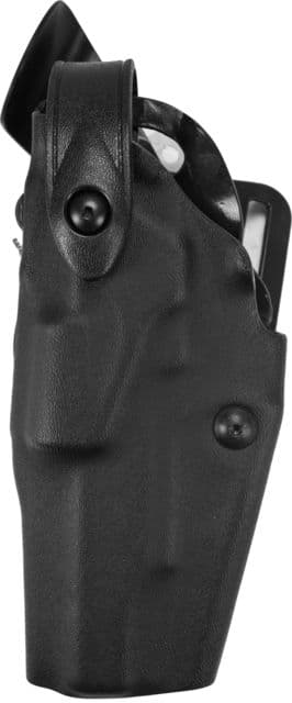 Safariland ALS/SLS Mid-Ride Level III Retention Duty Holster w/ Plain & Tactical Finish Colt 1911 Government Left Hand STX Tactical Black