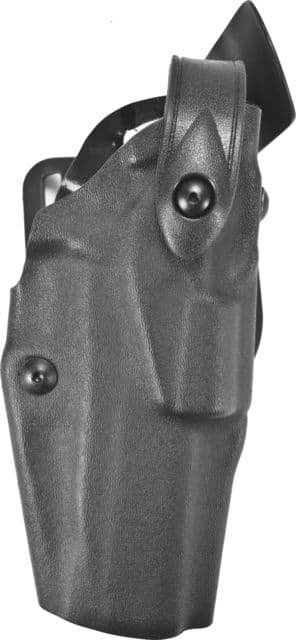 Safariland ALS/SLS Mid-Ride Level III Retention Duty Holster w/ Plain & Tactical Finish Springfield Armory 1911 Right Hand STX Tactical Black