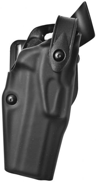Safariland ALS/SLS Mid-Ride Level III Retention Duty Holster w/ Plain & Tactical Finish Springfield Armory 1911 Right Hand STX Plain Black