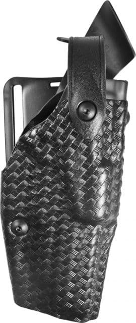 Safariland Level III Retention ALS/SLS Duty Mid-Ride Holster SIG Sauer P226/SIG Sauer P220 Right Hand STX Basket Weave Black