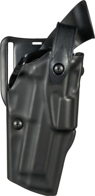 Safariland ALS/SLS Mid-Ride Level III Retention Duty Holster w/ Plain & Tactical Finish Beretta 92 Right Hand STX Plain Black