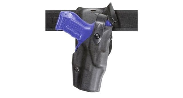 Safariland Level III Retention ALS/SLS Duty Mid-Ride Holster Springfield Armory XD 4in .45 ACP Right Hand STX Hi Gloss Black