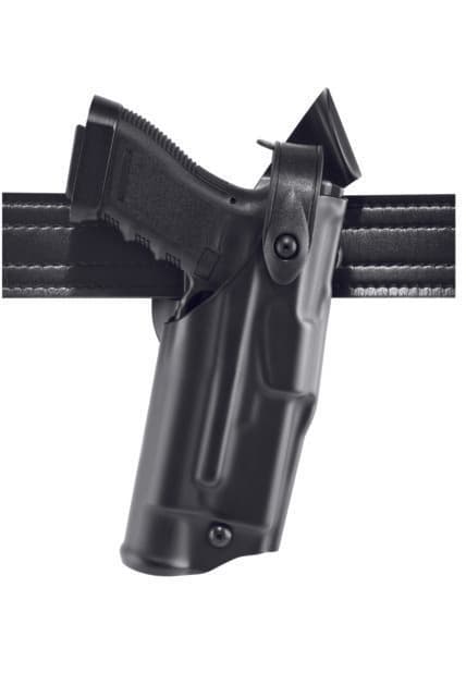 Safariland 6360 Level III Retention ALS/SLS Duty Mid-Ride Holster SIG Sauer P226 Right Hand STX Hi Gloss Black 6360-477-491