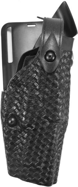 Safariland ALS SLS Level III Low Ride Duty Holster Springfield Armory 1911-A1 Operator Right Hand STX Basket Weave Black
