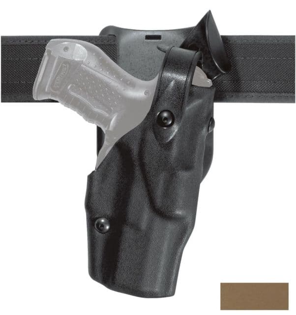 Safariland ALS/SLS Low-Ride Level III Retention Duty Holster Coyote Brown Right