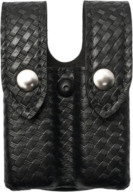 Safariland 72 Mag/Cuff Pouch Top Flap - Basket Black Ambidextrous