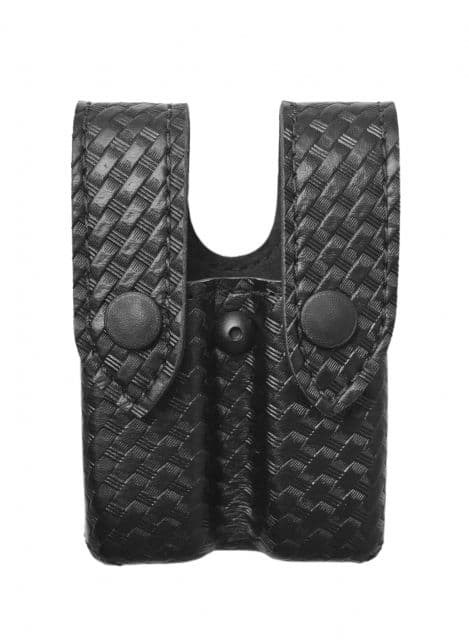 Safariland 72 Mag/Cuff Pouch Top Flap - STX Basket Weave Black Ambidextrous