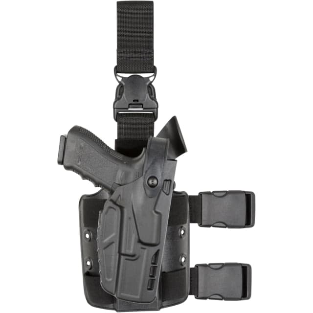 Safariland 7305 7TS ALS/SLS Level III Tactical Holster w/Quick Release Glock 29/Glock 30 Left Hand STX Plain Black Plain Black 7305-483-412