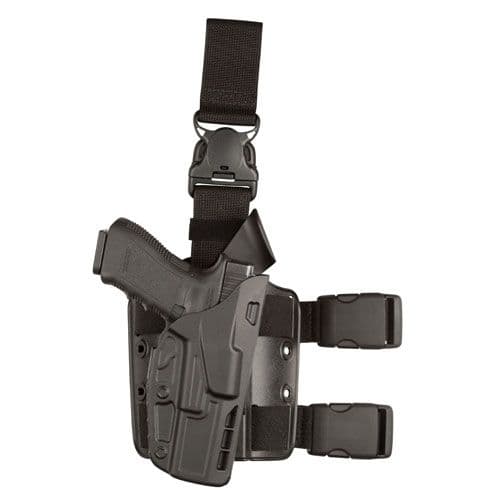 Safariland 7385 7ts Als Tactical W/ Quick Release Holster Heckler & Koch Vp9 Right Hand Plain Black 7385-593-411