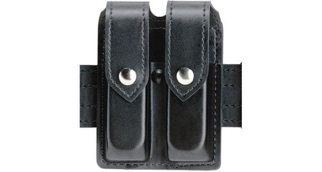 Safariland 77 Double Handgun Magazine Pouch - Gloss Black Ambidextrous