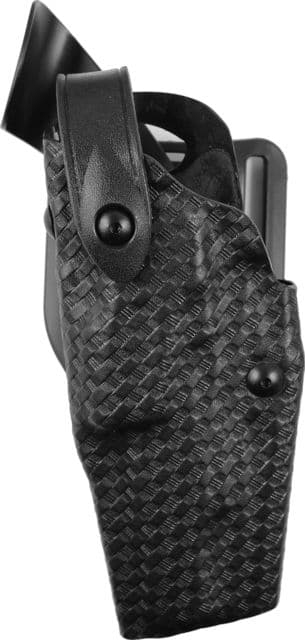 Safariland Level III Retention ALS/SLS Duty Mid-Ride Holster Colt 1911 Government Left Hand STX Basket Weave Black