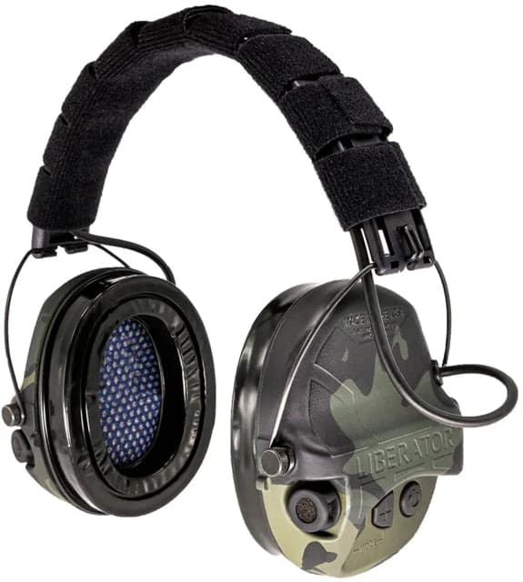Safariland Liberator HP 2.0 Hearling Protection Black Multicam
