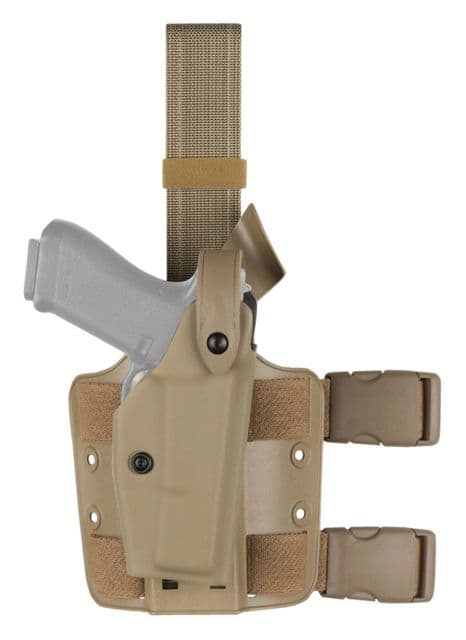 Safariland Model 6004 SLS Drop-Leg Glock Holster Glock 20/Glock 21 Right Hand STX Flat Dark Earth