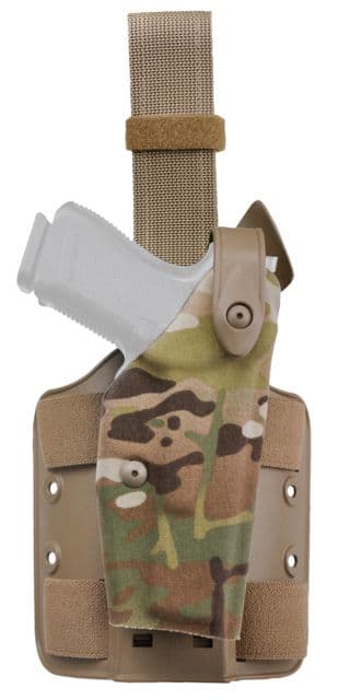 Safariland Model 6004USN SLS Low Drop-Leg Holster Glock 19/23/32 Right Hand Cordura Multi-Cam 6004USN-283-701