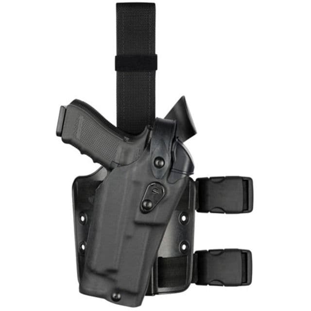 Safariland 6304RDS ALS/SLS Drop Leg Glock Holster Glock 19/Glock 22 Right Hand Cordura Coyote 6304RDS-2832-741