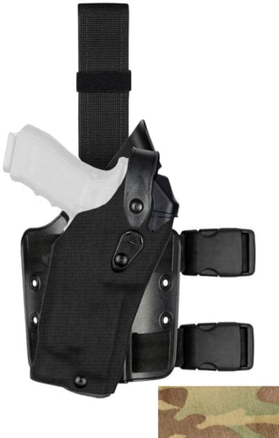 Safariland 6304RDS ALS/SLS Drop Leg Glock Holster Cordura Left MultiCam 6304RDS-832-702-SP10
