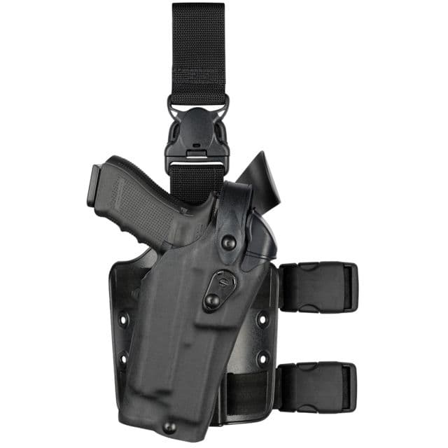 Safariland Model 6305RDS ALS/SLS Drop Leg Holster SIG Sauer P320 Right Hand Cordura Black 6305RDS-4502-781