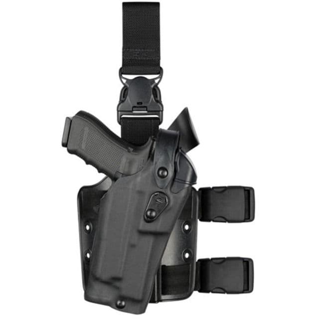 Safariland Model 6305RDS ALS/SLS Drop Leg Holster Sig Sauer Left Hand Black 6305RDS-6832-782