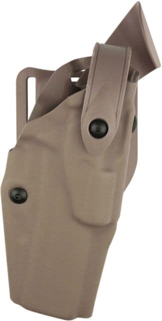 Safariland 6360 ALS Level III Duty Holster Left Hand STX Plain FDE Brown