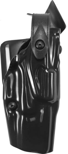 Safariland ALS/SLS Mid-Ride Level III Glock Duty Holsters Glock 17/Glock 22 Right Hand STX Hi Gloss Black