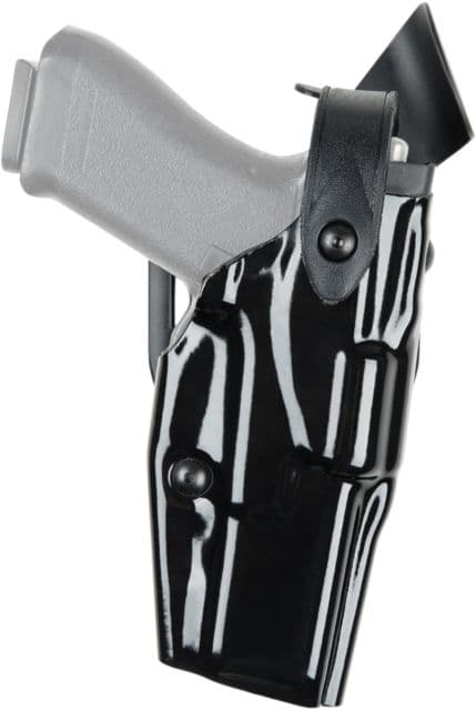 Safariland 6360AP ALS/SLS Mid Ride Level III Retention Duty Holster Glock 17 Gen5 w/X300U Hi-Gloss Black 1320360