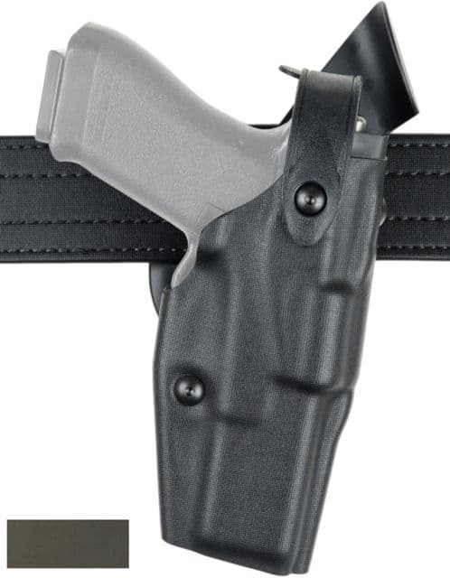 Safariland 6360 ALS Level III Duty Holster Left Hand STX OD Green Black 6360-7742-562