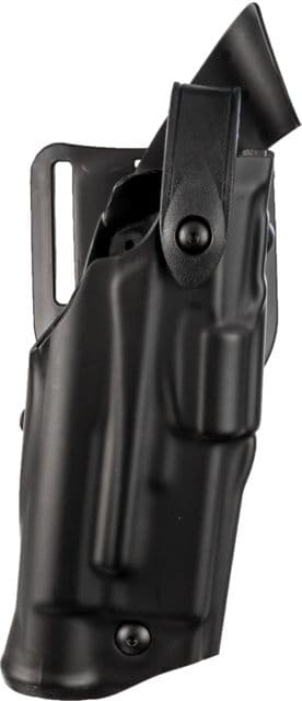 Safariland ALS/SLS Mid-Ride Level III Glock Duty Holsters Glock 20/Glock 21 Right Hand STX Plain Black