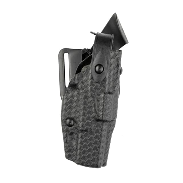 Safariland Model 6360 Als/sls Mid-ride Level Iii Retention Duty Holster For Cz P10c W/ Light Black 6360-3922-481
