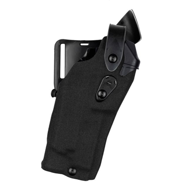 Safariland Model 6360rds Als/Sls Mid-Ride Level Iii Retention Duty Holster For Glock 17 Mos W/ Surefire X400u Black Left Hand