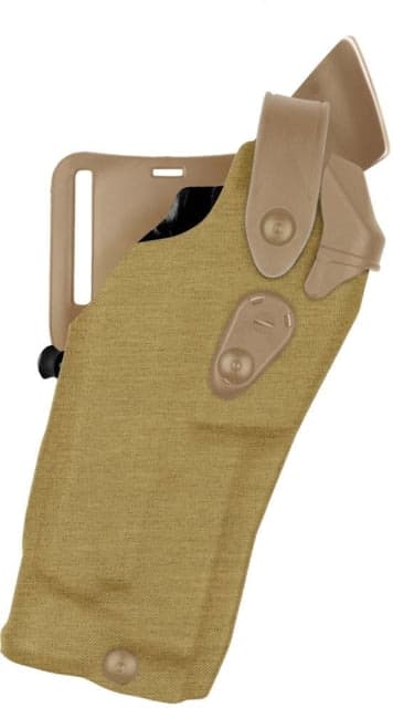 Safariland 6360RDS Level III Retention ALS/SLS Duty OWB Belt Holster SIG Sauer P320 9mm/SIG Sauer P320 .40 S&W Right Hand Cordura Khaki