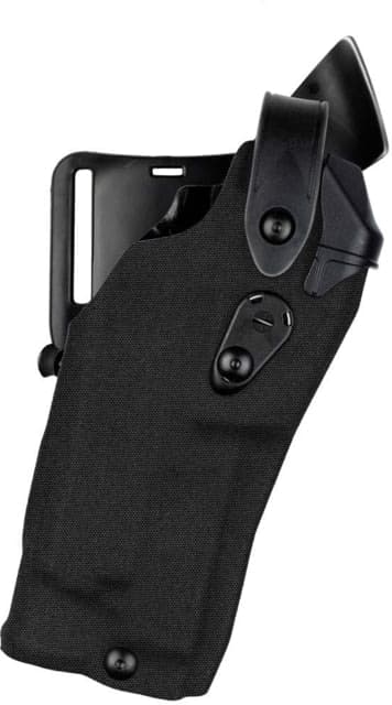 Safariland 6360RDS Level III Retention ALS/SLS Duty OWB Belt Holster Glock 17/Glock 22 Right Hand Cordura Black 6360RDS-8321-781