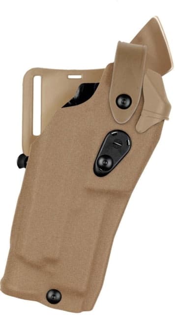 Safariland 6360RDS Level III Retention ALS/SLS Duty OWB Belt Holster Glock 34/Glock 35 Left Hand STX Tactical Coyote Brown 6360RDS-6832-762