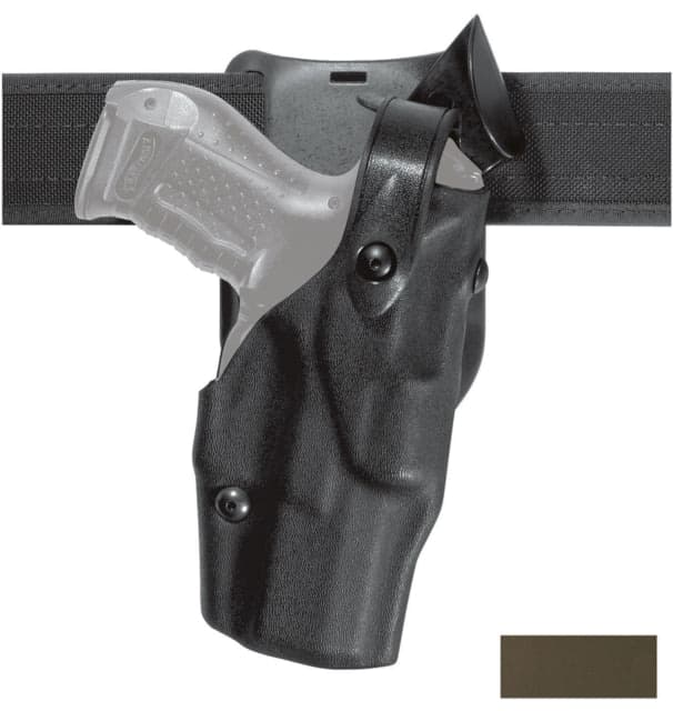 Safariland 6365 ALS/SLS Low-Ride Level III Retention Duty Holster Glock 17/22 w/X300U Right OD Green STX Tactical 6365-8325-561