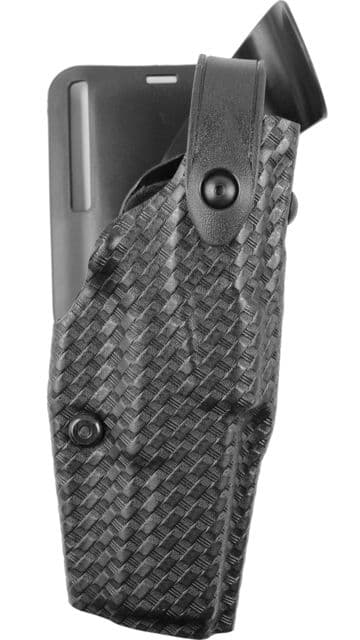Safariland 6365 ALS SLS Level III Low Ride Duty Holster Smith & Wesson M&P 9/Smith & Wesson M&P 40 Right Hand STX Basketweave Black