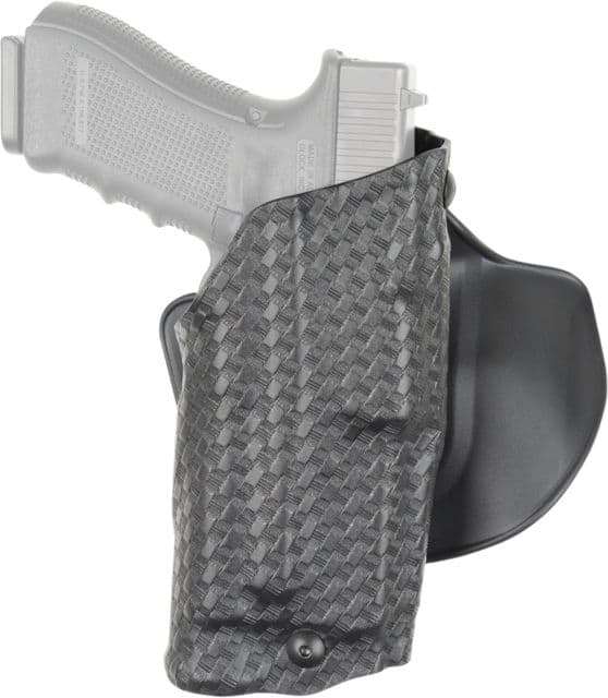 Safariland Model ALS Paddle/Belt Loop Glock Holster Glock 19/Glock 23/Glock 36 Left Hand STX Basket Weave Black