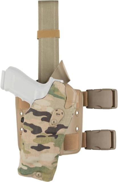 Safariland 6384RDS ALS OMV Drop Leg Glock Tactical Holster Sig Sauer P320 9/40 Left MultiCam Condura 6384RDS-4502-702-MS30