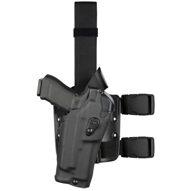 Safariland 6384RDS ALS OMV Drop Leg Glock Tactical Holster SIG Sauer P320 RX/SIG Sauer M17/SIG Sauer P320 X-Full Right Hand Cordura Black