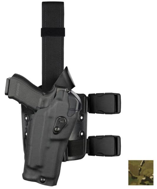 Safariland 6384RDS ALS OMV Drop Leg Glock Tactical Holster SIG Sauer P320 RX/SIG Sauer M17/SIG Sauer P320 X-Full Right Hand Cordura MultiCam