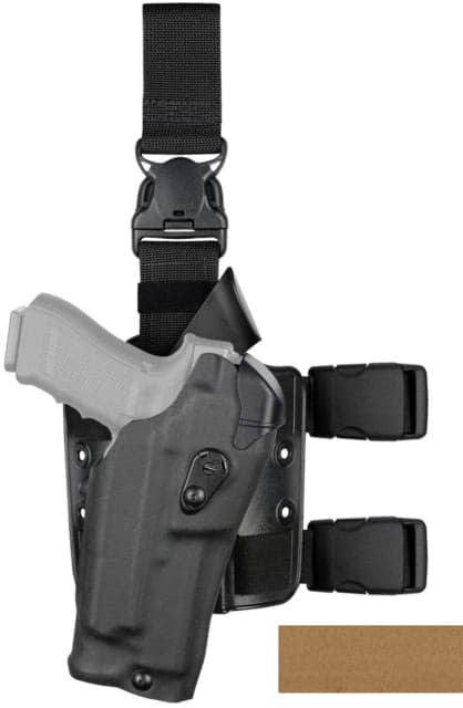 Safariland Model 6385RDS ALS/OMW Tactical Holster Right Hand Tactical Coyote 6385RDS-832-741