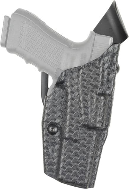 Safariland Model 6390 ALS Mid-Ride Level-I Duty Glock Holster Glock 20/Glock 21 Left Hand STX Basket Weave Black