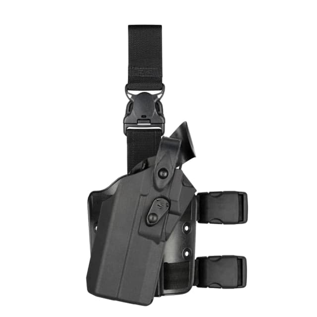 Safariland 7305rds 7ts Als/Sls Tactical Holster W/Quick-Release Leg Strap Glock 19 Streamlight Tlr-1 Left Black