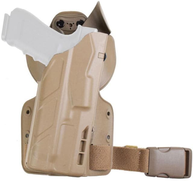 Safariland 7354-Sp6 7ts Als Ufa Universal Flex Adapter W/Paddle & Single Leg Shroud Tactical Holster Fde Brown 7354-835-551-Sp6